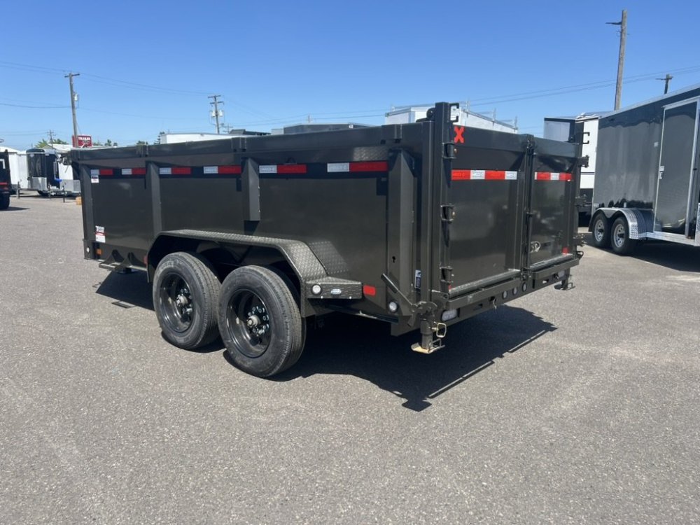 2026 Maxx-D DJX 7' x 14' Dump 15.4K with 3' Sides