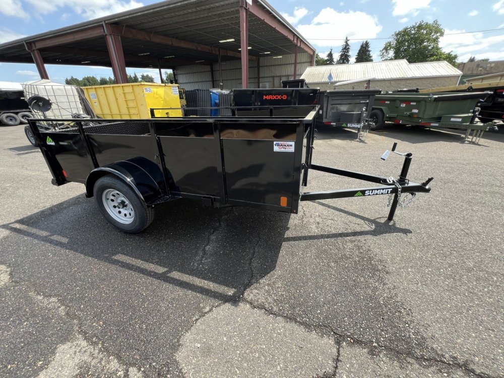 2026 6' x 12' Summit Alpine Utility with Split Ramps 2.9K