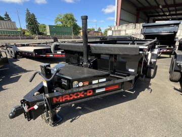2026 14' x7' MAXX-D DTX - 8 INCH 15LB I-BEAM Telescoping Dump 15K