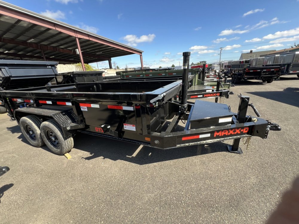 2026 14' x7' MAXX-D DTX - 8 INCH 15LB I-BEAM Telescoping Dump 15K