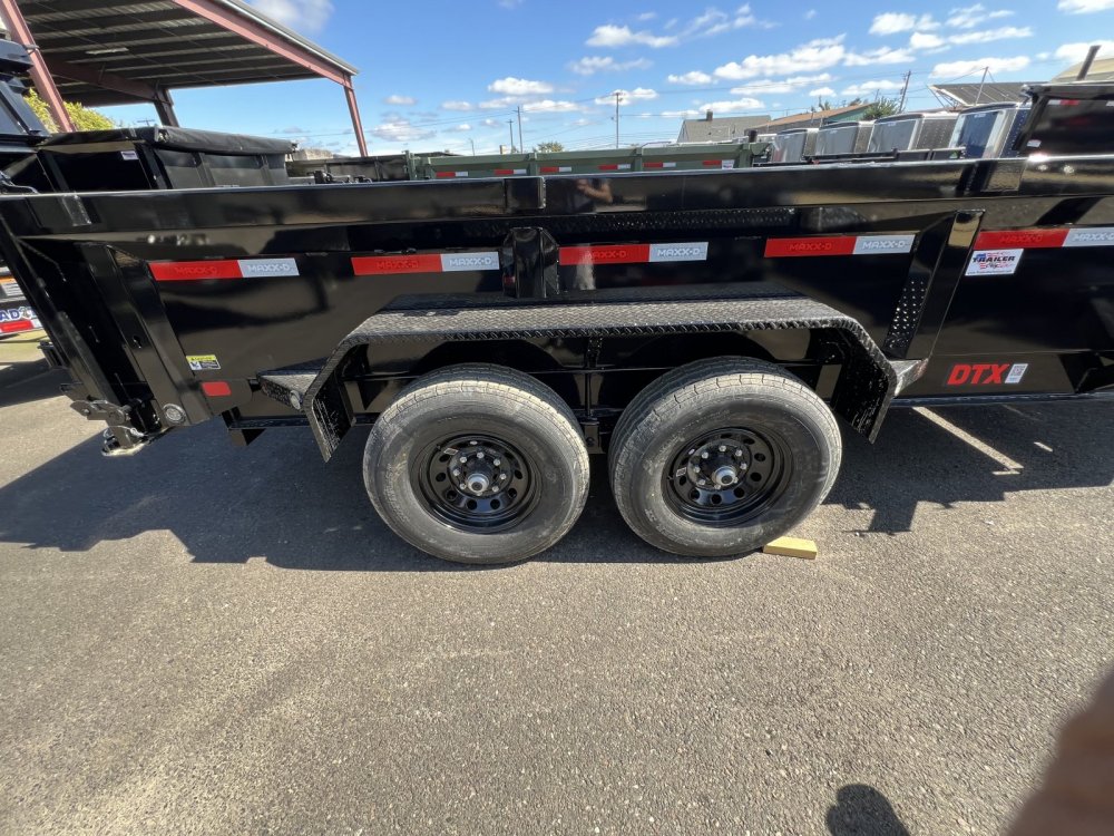 2026 14' x7' MAXX-D DTX - 8 INCH 15LB I-BEAM Telescoping Dump 15K