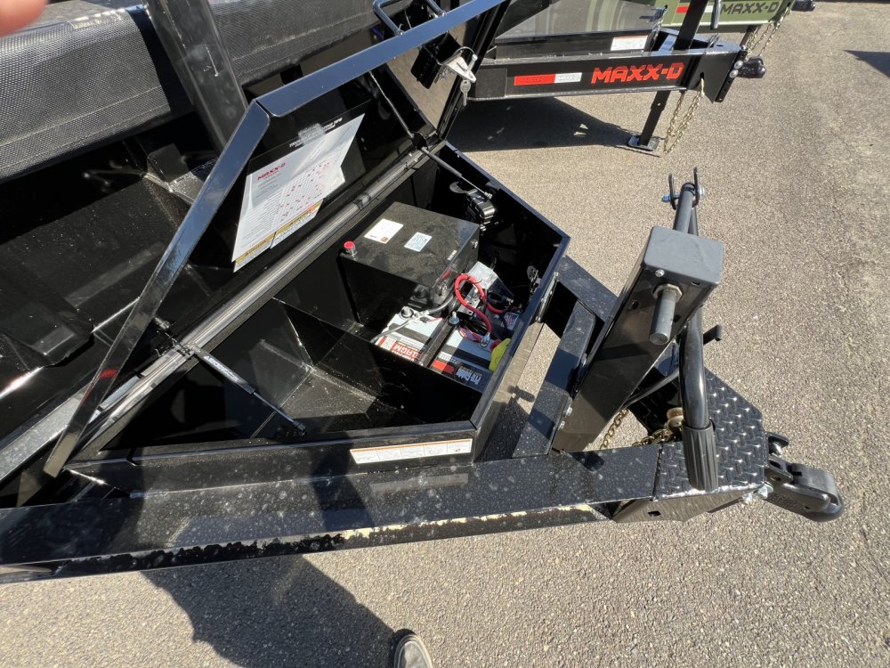 2026 14' x7' MAXX-D DTX - 8 INCH 15LB I-BEAM Telescoping Dump 15K