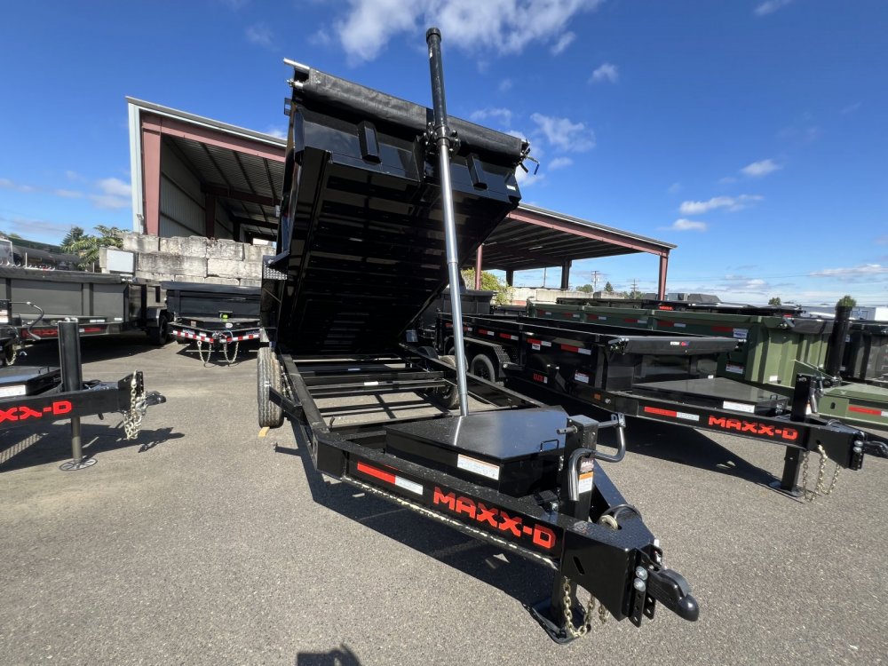 2026 14' x7' MAXX-D DTX - 8 INCH 15LB I-BEAM Telescoping Dump 15K