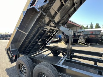 2027 Maxx-D DKX 7' x 14' Dump 14K 2' Wood/Steel Sides