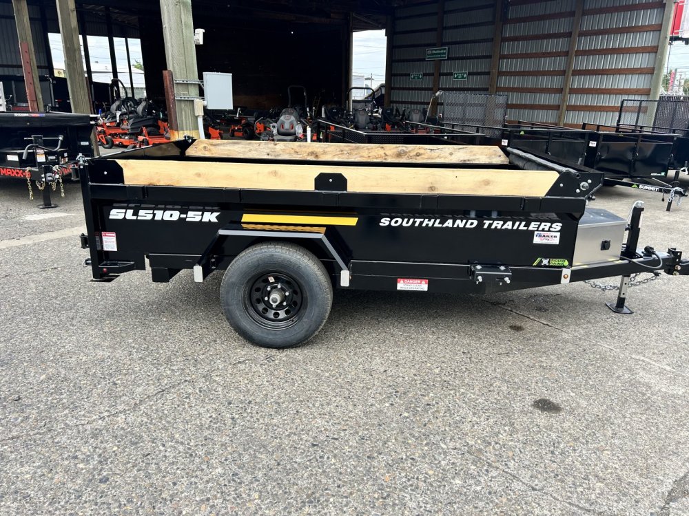 2026 Southland Trailers SL510-5K 5' x 10' Dump 5.2K with 18" Sides