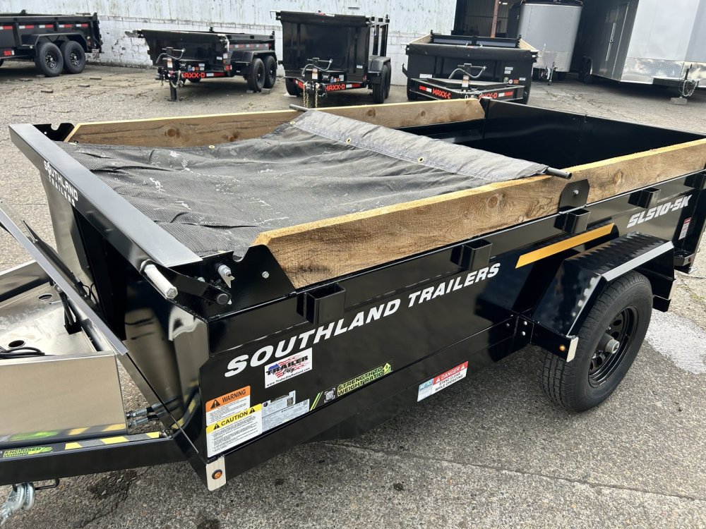2026 Southland Trailers SL510-5K 5' x 10' Dump 5.2K with 18" Sides