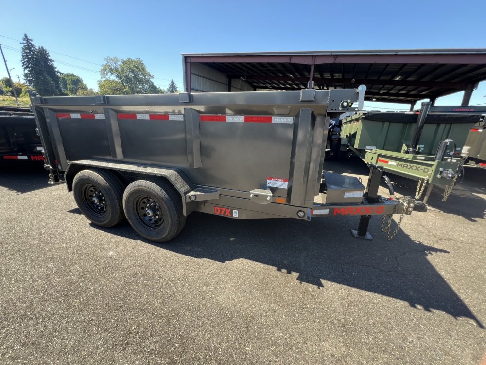2027 Maxx-D D7X 6' x 12' Dump 14K with 3' Sides