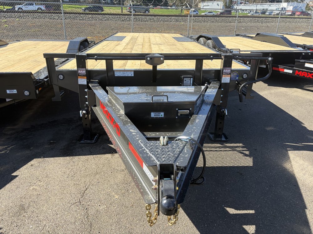 2026 24' x8' 6" Maxx-D DOX - 8INCH 10 LB I-BEAM DECKOVER TRAILER 17.5K