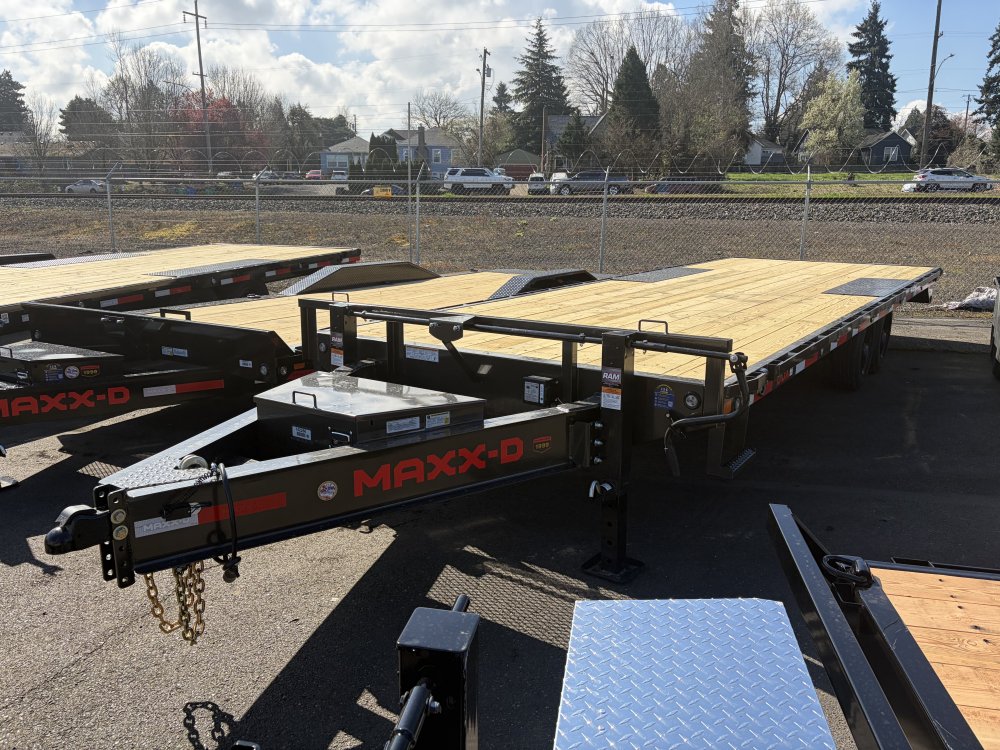 2026 24' x8' 6" Maxx-D DOX - 8INCH 10 LB I-BEAM DECKOVER TRAILER 17.5K