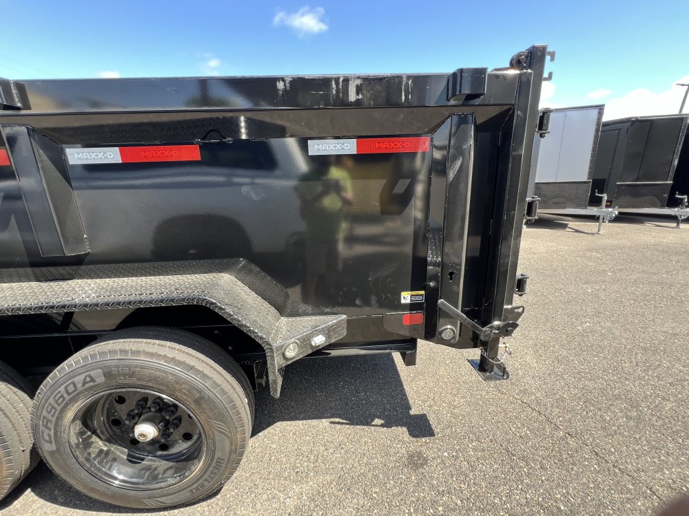 2026 16' x7' MAXX-D DTX - 8 INCH 15LB I-BEAM Telescoping Dump 17.5K