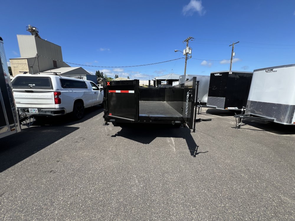 2026 16' x7' MAXX-D DTX - 8 INCH 15LB I-BEAM Telescoping Dump 17.5K