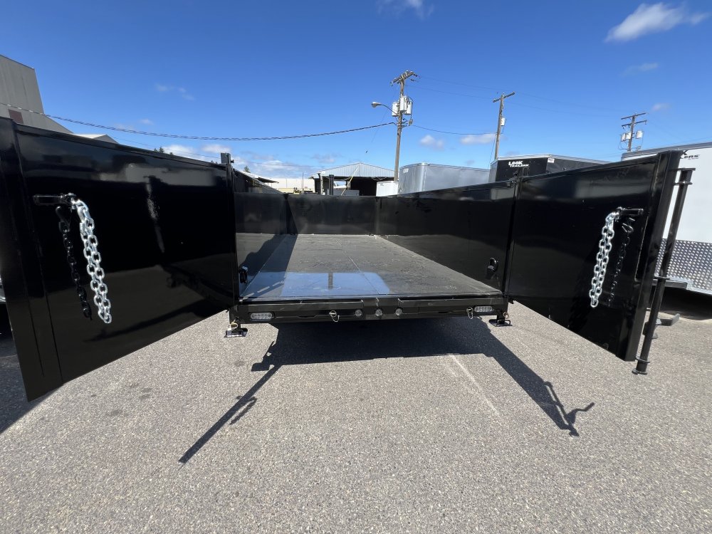 2026 16' x7' MAXX-D DTX - 8 INCH 15LB I-BEAM Telescoping Dump 17.5K