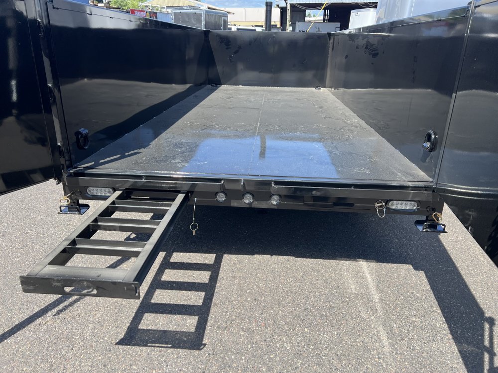 2026 16' x7' MAXX-D DTX - 8 INCH 15LB I-BEAM Telescoping Dump 17.5K