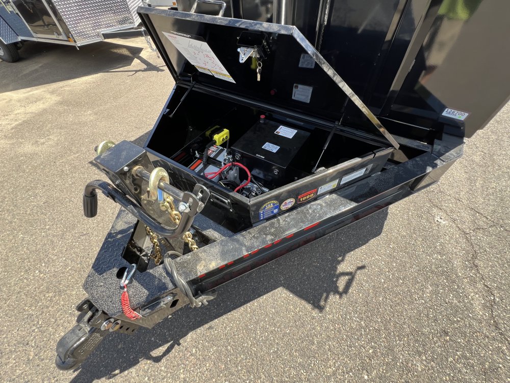 2026 16' x7' MAXX-D DTX - 8 INCH 15LB I-BEAM Telescoping Dump 17.5K