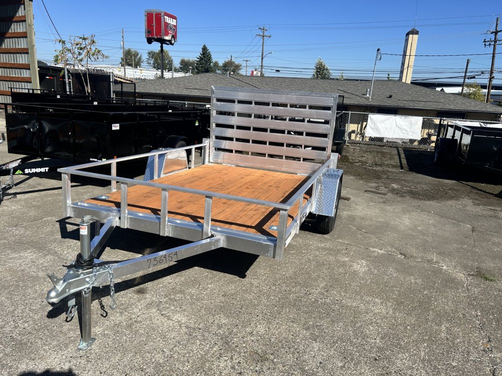2026 10' x6' 6" Continental Cargo Continental Cargo CCOA6510SA Aluminum Utility Trailer 2.9K