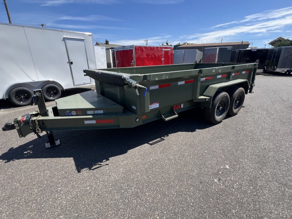 2026 Maxx-D DJX 7' x 14' Dump 14K with 2' Sides