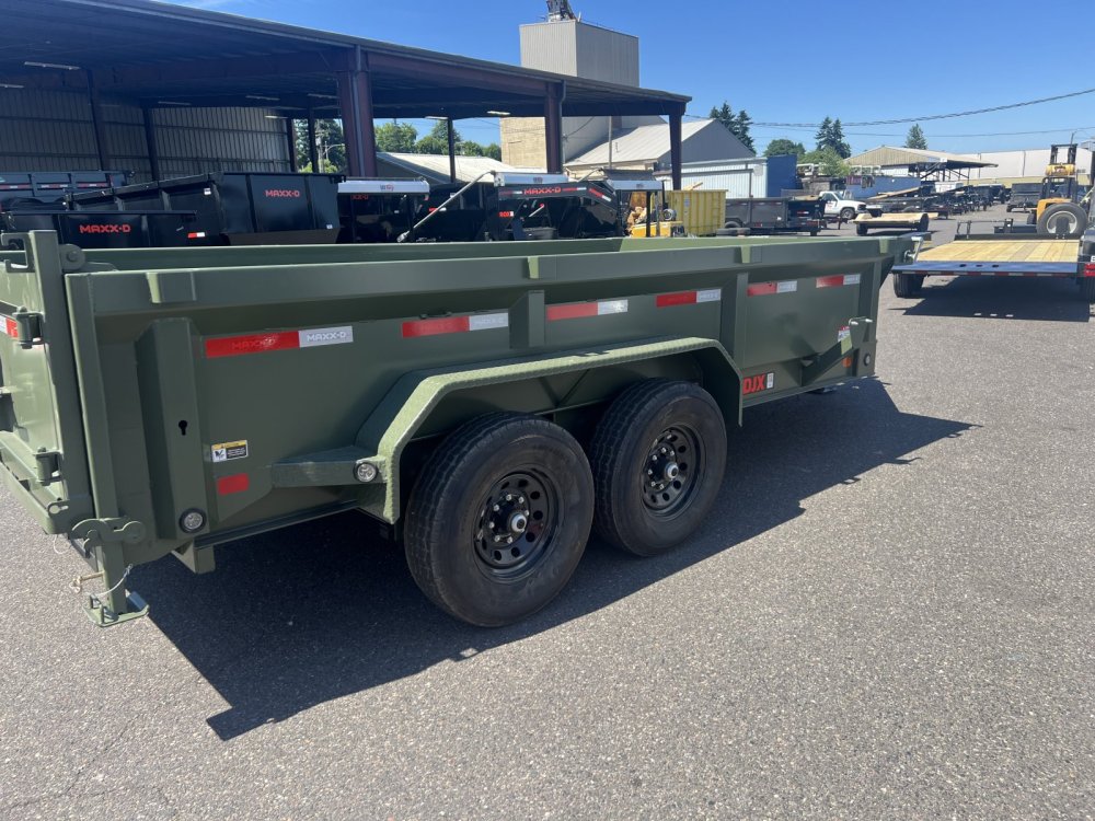 2026 Maxx-D DJX 7' x 14' Dump 14K with 2' Sides