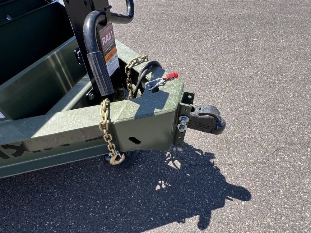 2026 Maxx-D DJX 7' x 14' Dump 14K with 2' Sides