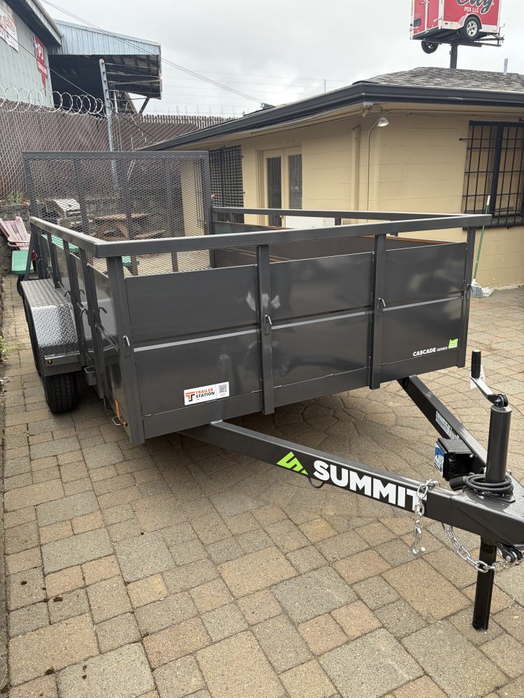 7' x 14' Alpine Utility with Ramp Gate