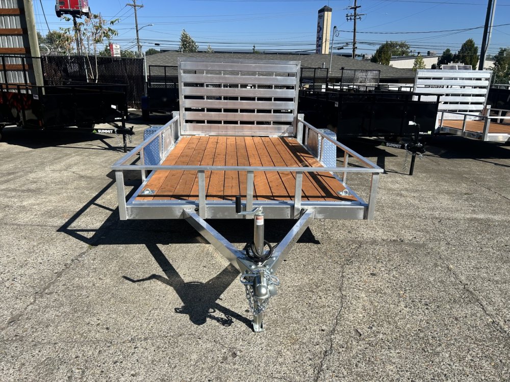 12' x6' 6" Continental Cargo Continental Cargo CCOA6512SA Aluminum Utility Trailer 2.9K