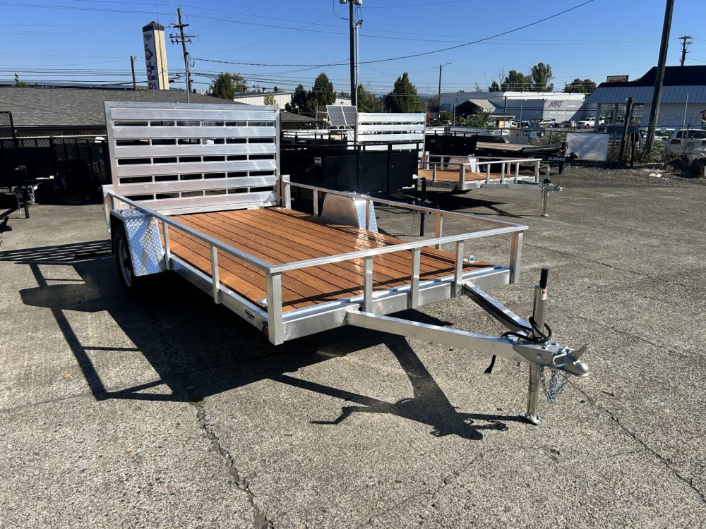 12' x6' 6" Continental Cargo Continental Cargo CCOA6512SA Aluminum Utility Trailer 2.9K