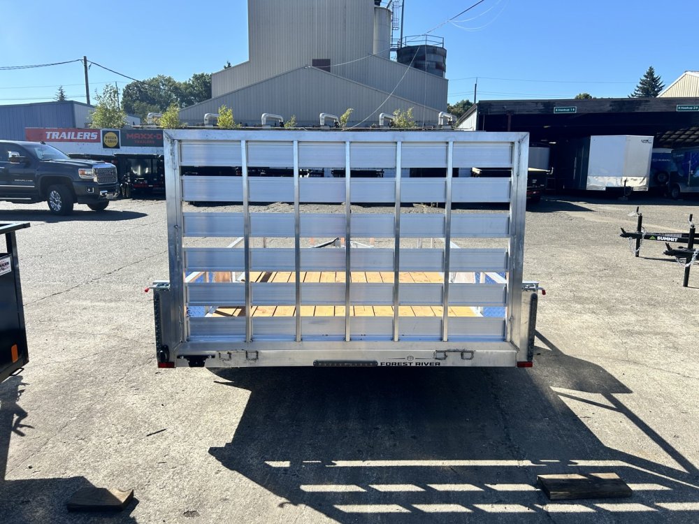 12' x6' 6" Continental Cargo Continental Cargo CCOA6512SA Aluminum Utility Trailer 2.9K