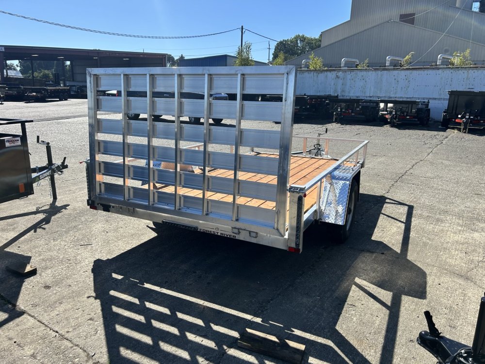 12' x6' 6" Continental Cargo Continental Cargo CCOA6512SA Aluminum Utility Trailer 2.9K