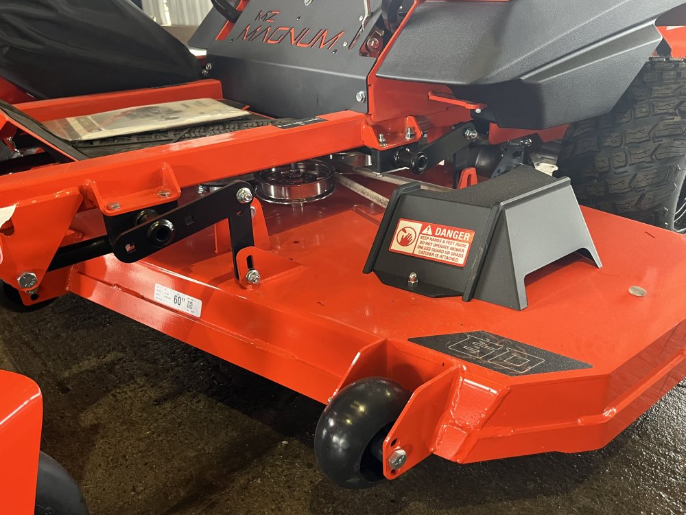 2026 MZ MAGNUM 60" Kawasaki 726cc, 21.5hp, FR651 Zero Turn Mower Side Discharge