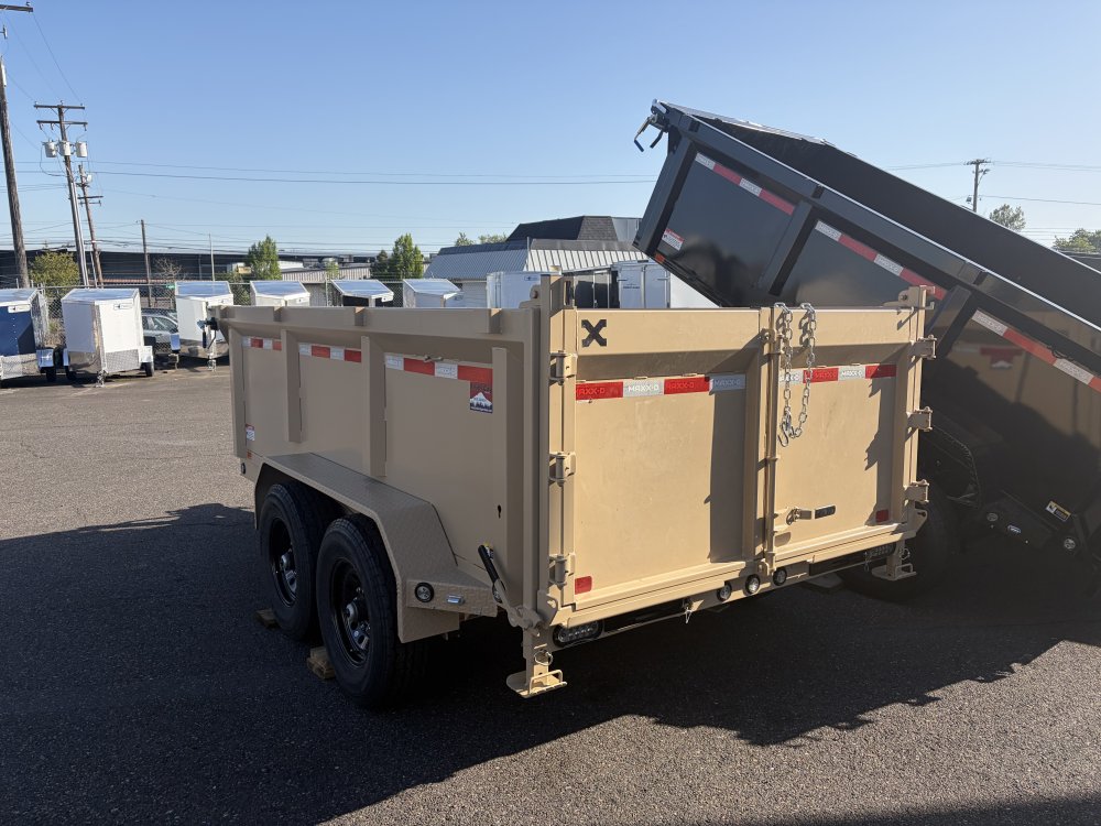 2027 Maxx-D D7X 6' x 12' Dump 14K with 3' Sides