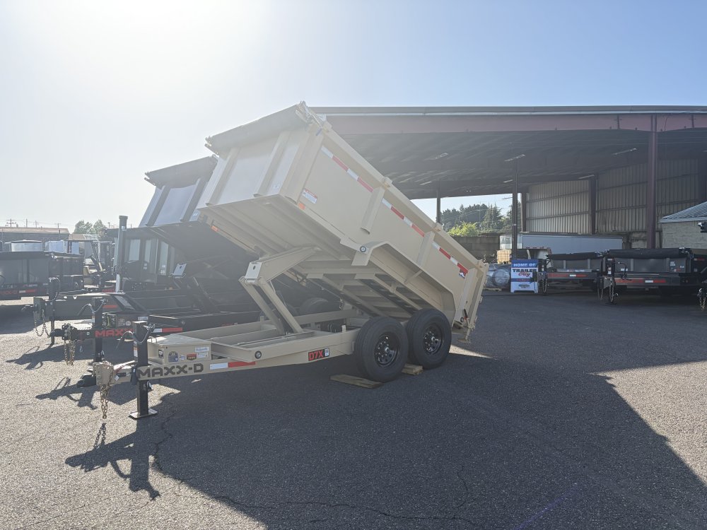 2027 Maxx-D D7X 6' x 12' Dump 14K with 3' Sides