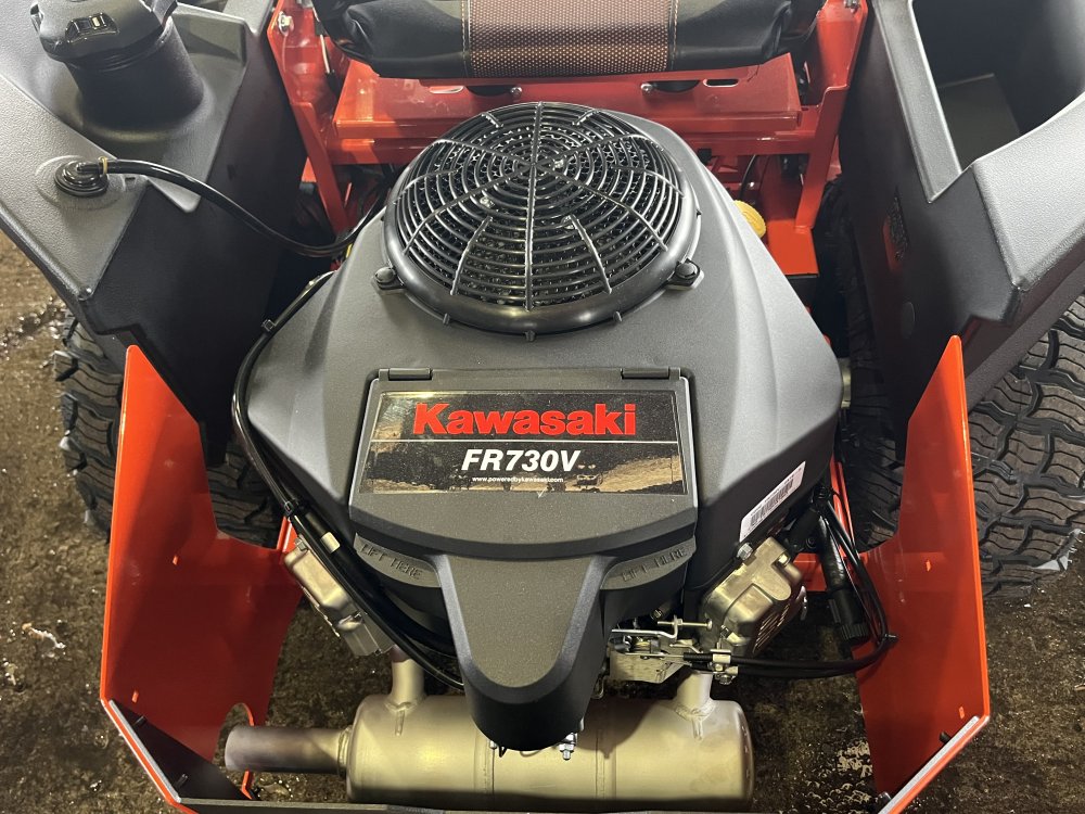 2025 ZT ELITE 48" Kawasaki 726cc, 24 hp FR730 Zero Turn Mower Side Discharge
