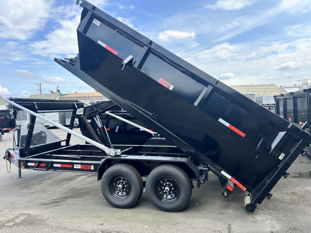 2026 14' x7' MAXX-D ROX - Roll-Off Dumpster Trailer 17.5K