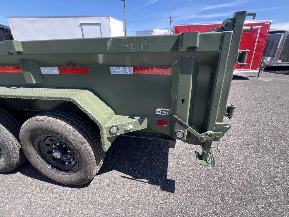 2027 Maxx-D DJX 7' x 14' Dump 14K with 2' Sides