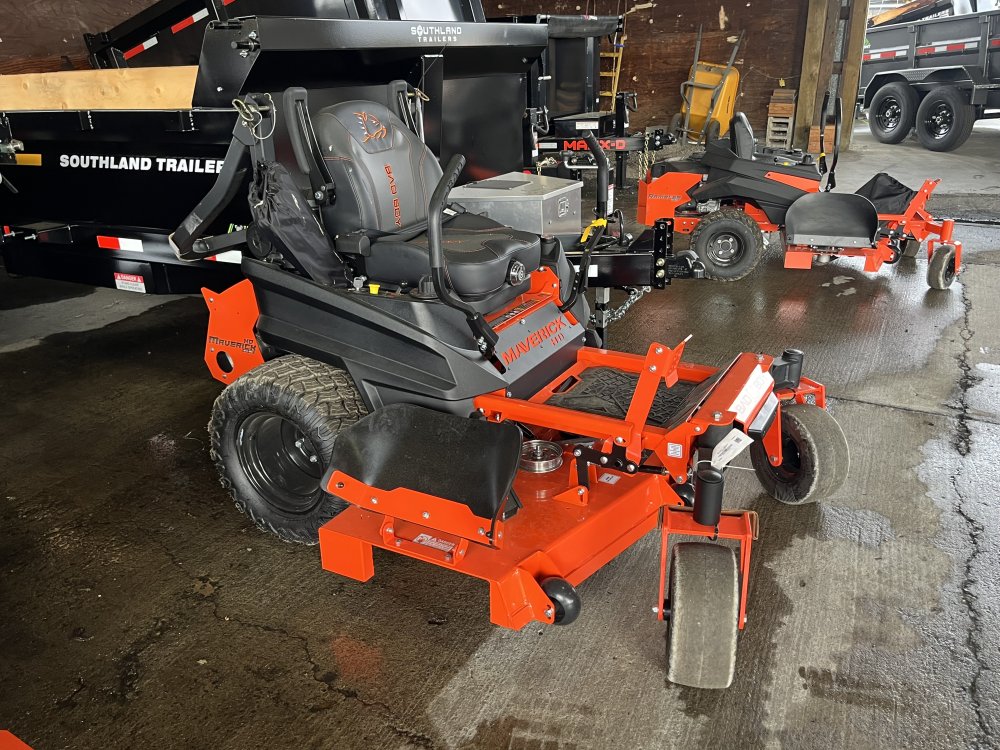 2025 MAVERICK HD 60" Kawasaki 726cc, 23.5 hp FX730 Zero Turn Mower Side Discharge