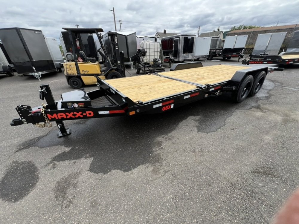 2026 22' x7' MAXX-D G8X 8" GRAVITY EQUIPMENT TILT TRAILER 17.5K