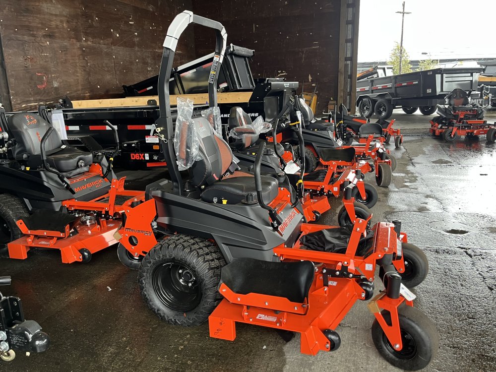 2026 MAVERICK 60" Kawasaki 726cc, 24 hp FR730 Zero Turn Mower Side Discharge