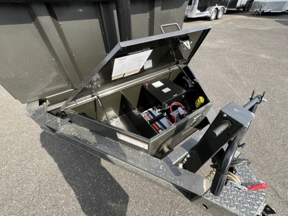 2025 14' x7' MAXX-D DTX - 8 INCH 15LB I-BEAM Telescoping Dump 17.5K