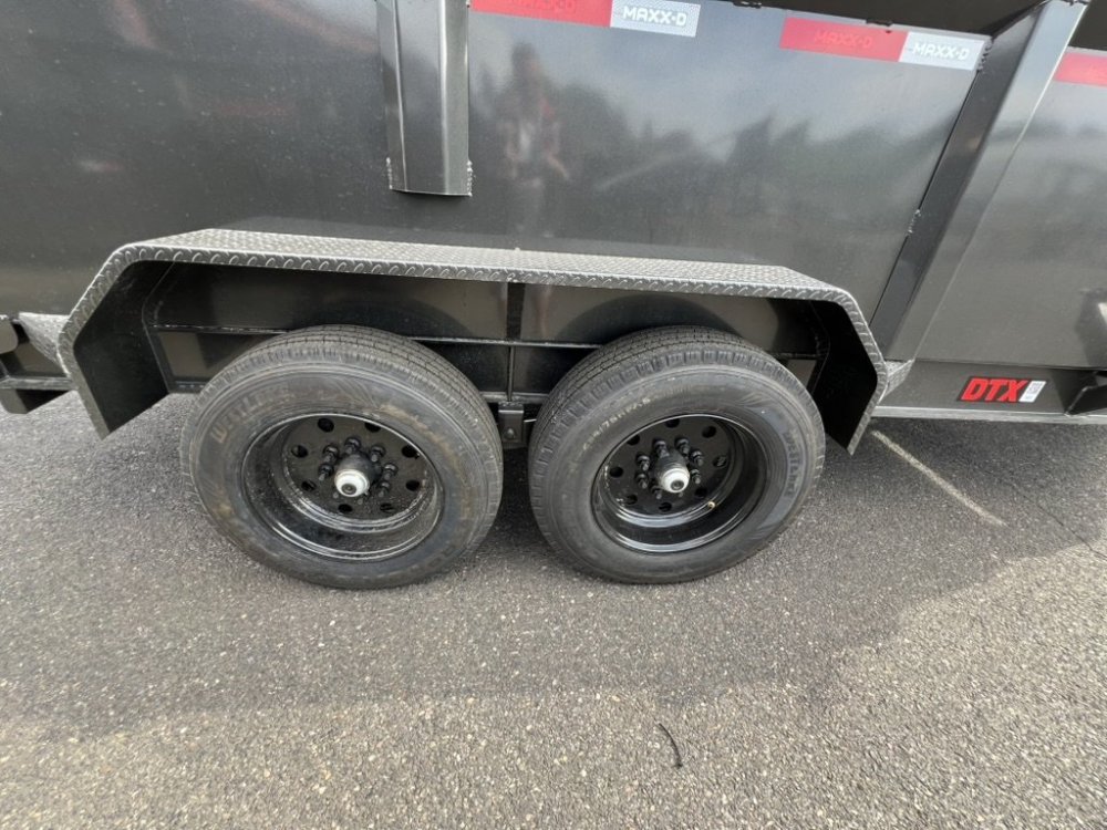 2025 14' x7' MAXX-D DTX - 8 INCH 15LB I-BEAM Telescoping Dump 17.5K