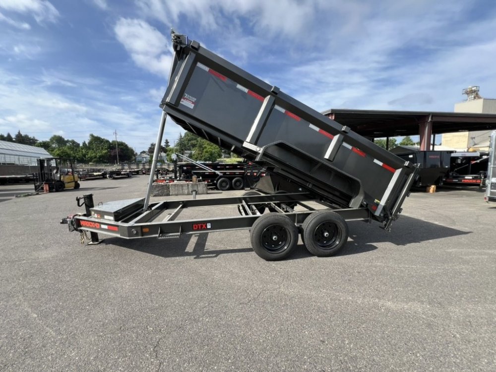 2025 14' x7' MAXX-D DTX - 8 INCH 15LB I-BEAM Telescoping Dump 17.5K