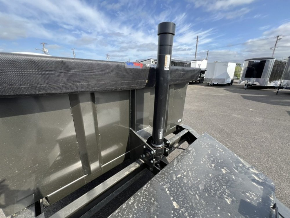 2025 14' x7' MAXX-D DTX - 8 INCH 15LB I-BEAM Telescoping Dump 17.5K