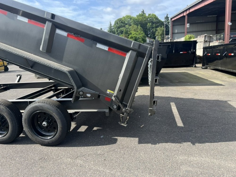 2025 14' x7' MAXX-D DTX - 8 INCH 15LB I-BEAM Telescoping Dump 17.5K
