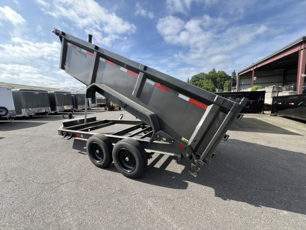 2025 14' x7' MAXX-D DTX - 8 INCH 15LB I-BEAM Telescoping Dump 17.5K