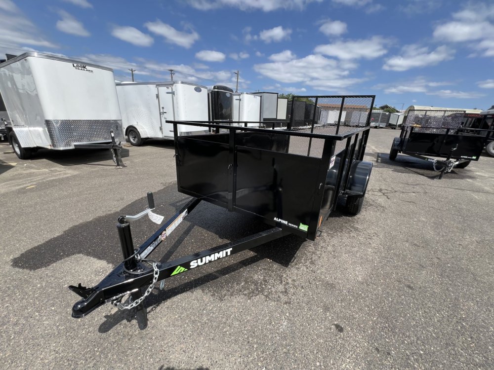 5' x 10' Alpine Utility with Ramp Gate