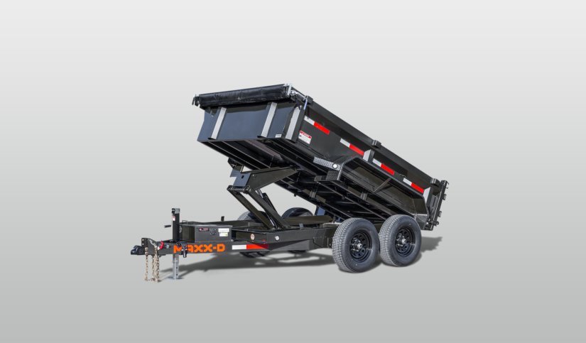 2025 12' x6' MAXX-D D7X 14K 6 X 12 DUMP TRAILER 14K