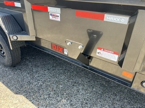 2026 7' X 14' MAXX-D DJX - 8 INCH 15LB I-BEAM DUMP TRAILER 14K Gray