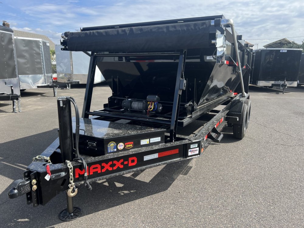 2026 7' x 14' Maxx-D ROX - Roll-Off Dumpster Trailer 17.5K