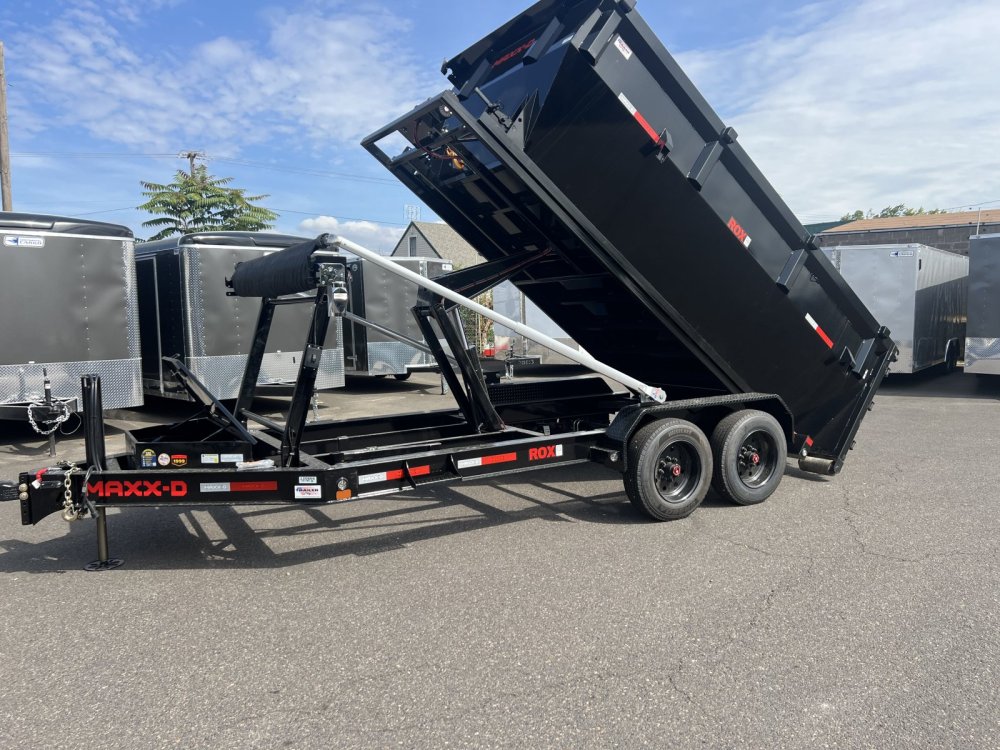 2026 7' x 14' Maxx-D ROX - Roll-Off Dumpster Trailer 17.5K