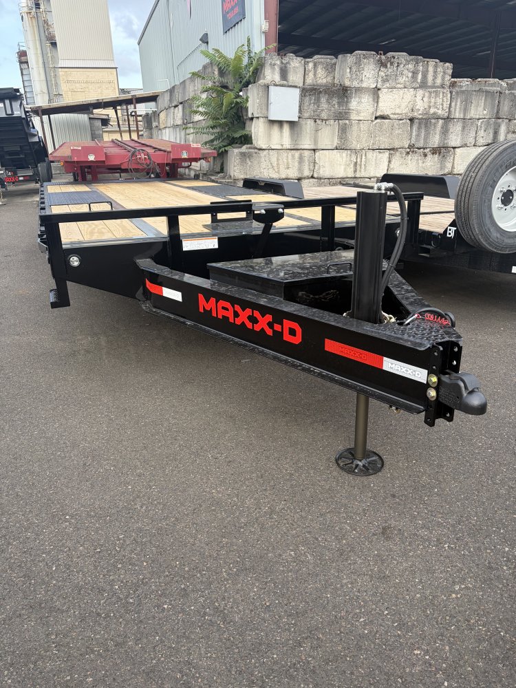 2027 22' x Maxx-D TOX - 8 INCH 10LB I-BEAM POWER TILT DECKOVER 17.5K