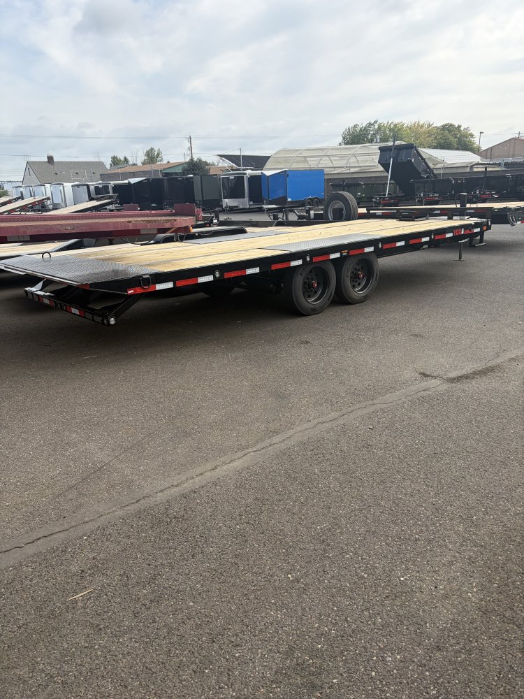 2027 22' x Maxx-D TOX - 8 INCH 10LB I-BEAM POWER TILT DECKOVER 17.5K
