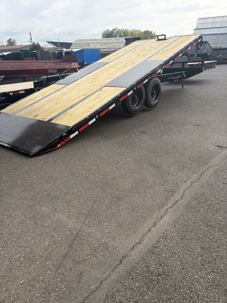 2027 22' x Maxx-D TOX - 8 INCH 10LB I-BEAM POWER TILT DECKOVER 17.5K